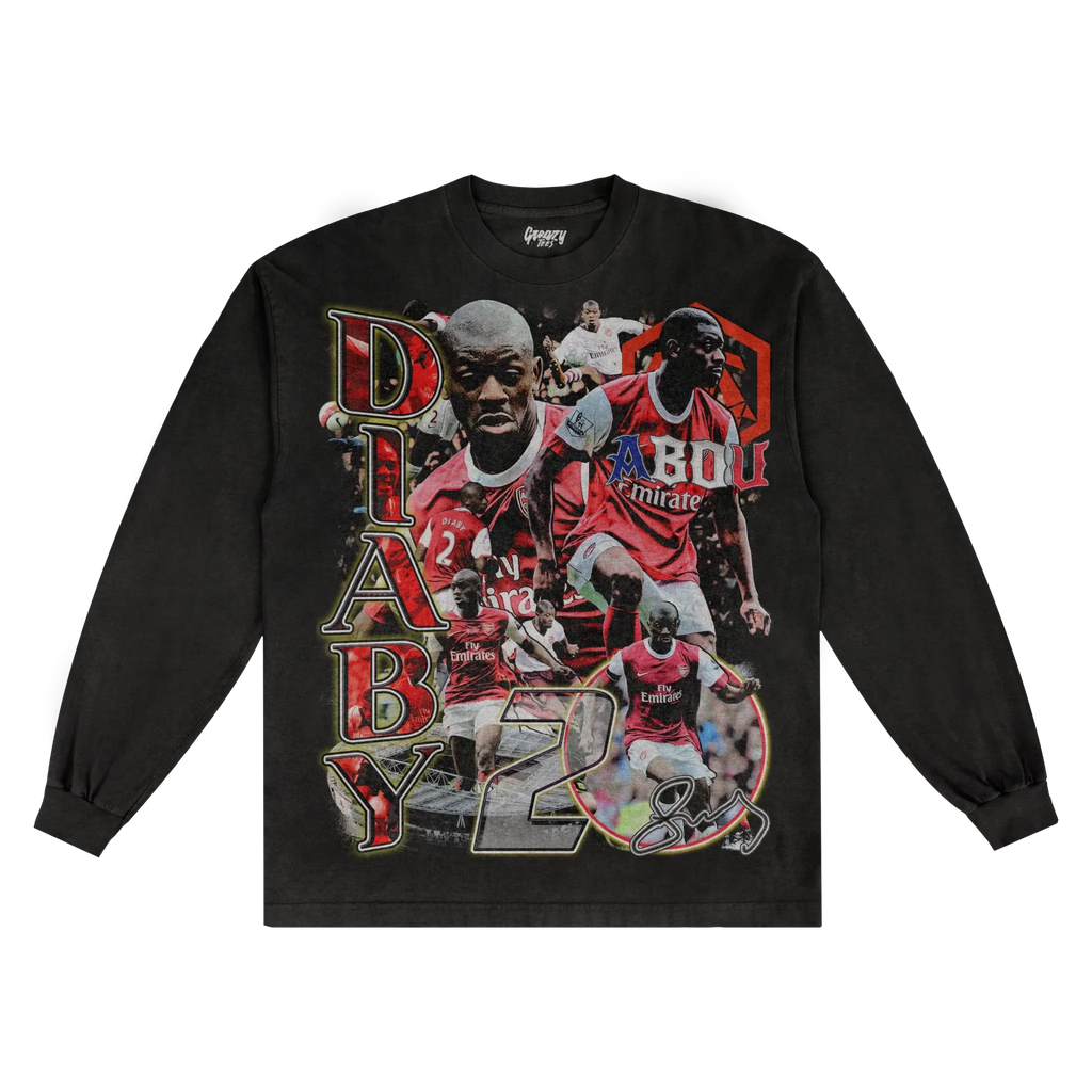 Abou Diaby Streets Won't Forget Long Sleeved Tee Hoodie, Sweatshirt | CiraTrend.com (Image 3)