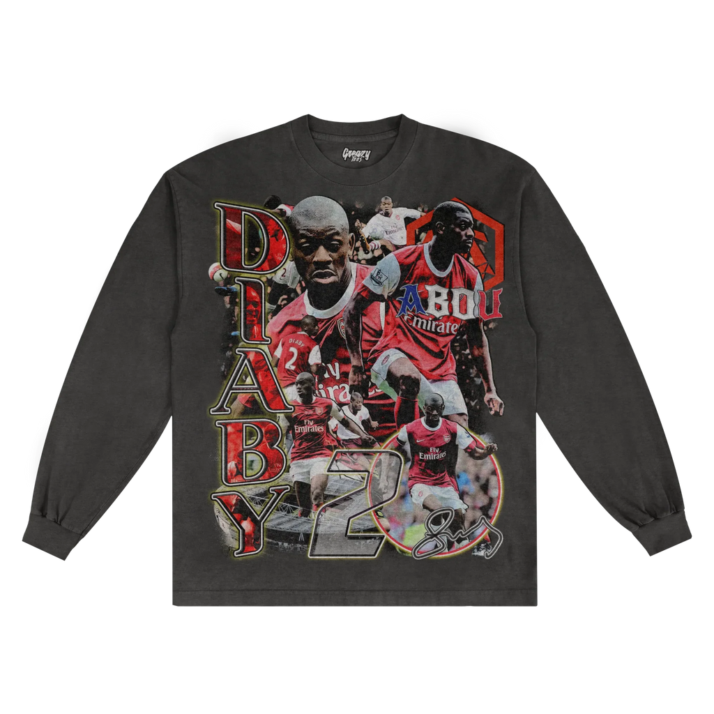 Abou Diaby Streets Won't Forget Long Sleeved Tee Hoodie, Sweatshirt | CiraTrend.com (Image 5)