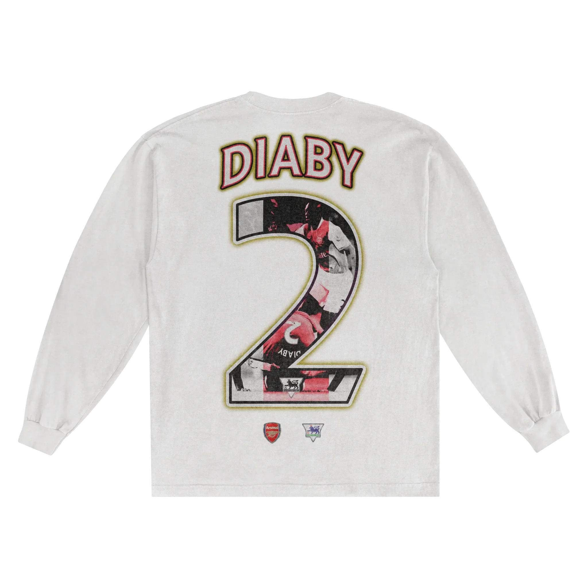 Abou Diaby Streets Won't Forget Long Sleeved Tee Hoodie, Sweatshirt | CiraTrend.com (Image 2)