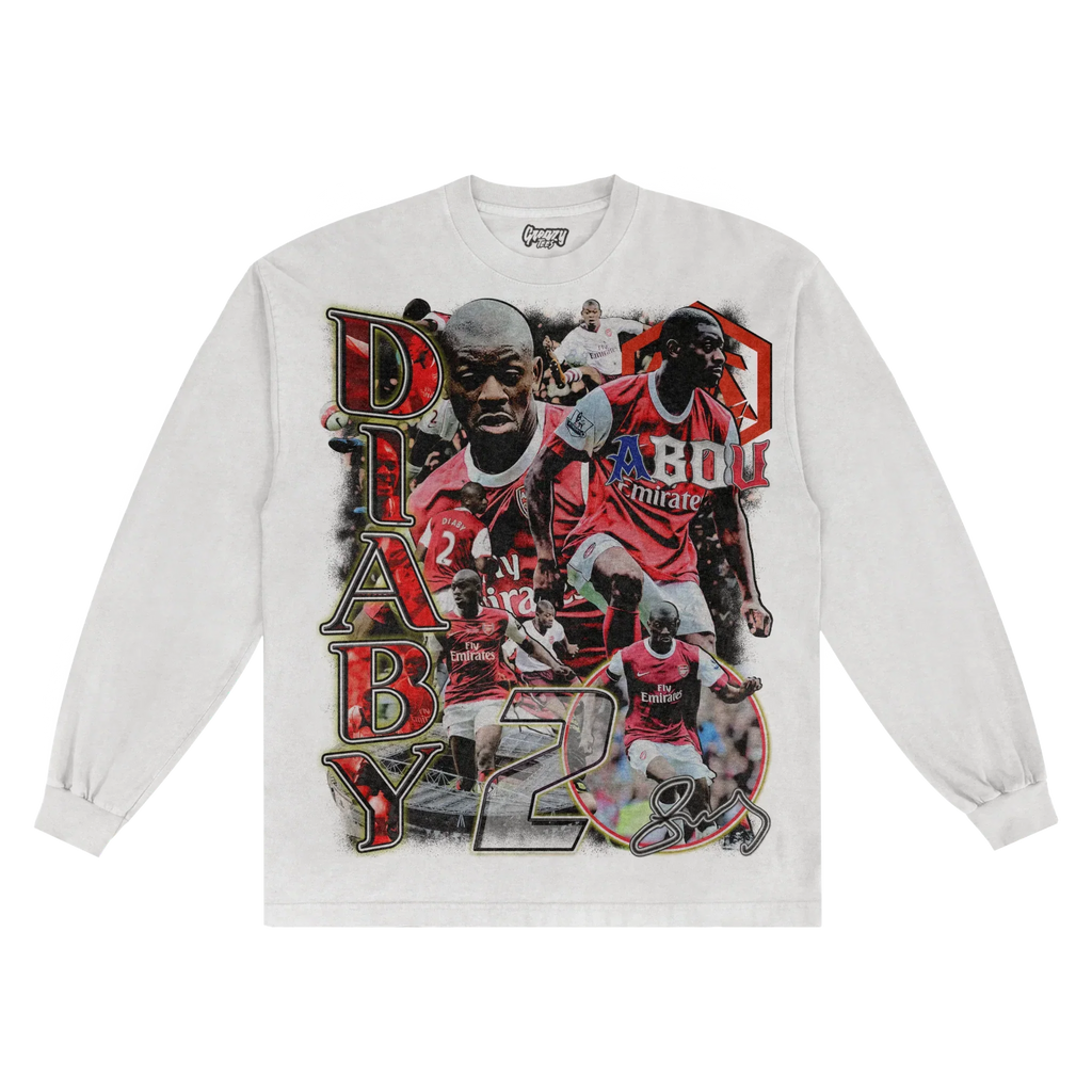 Abou Diaby Streets Won't Forget Long Sleeved Tee Hoodie, Sweatshirt | CiraTrend.com (Image 1)