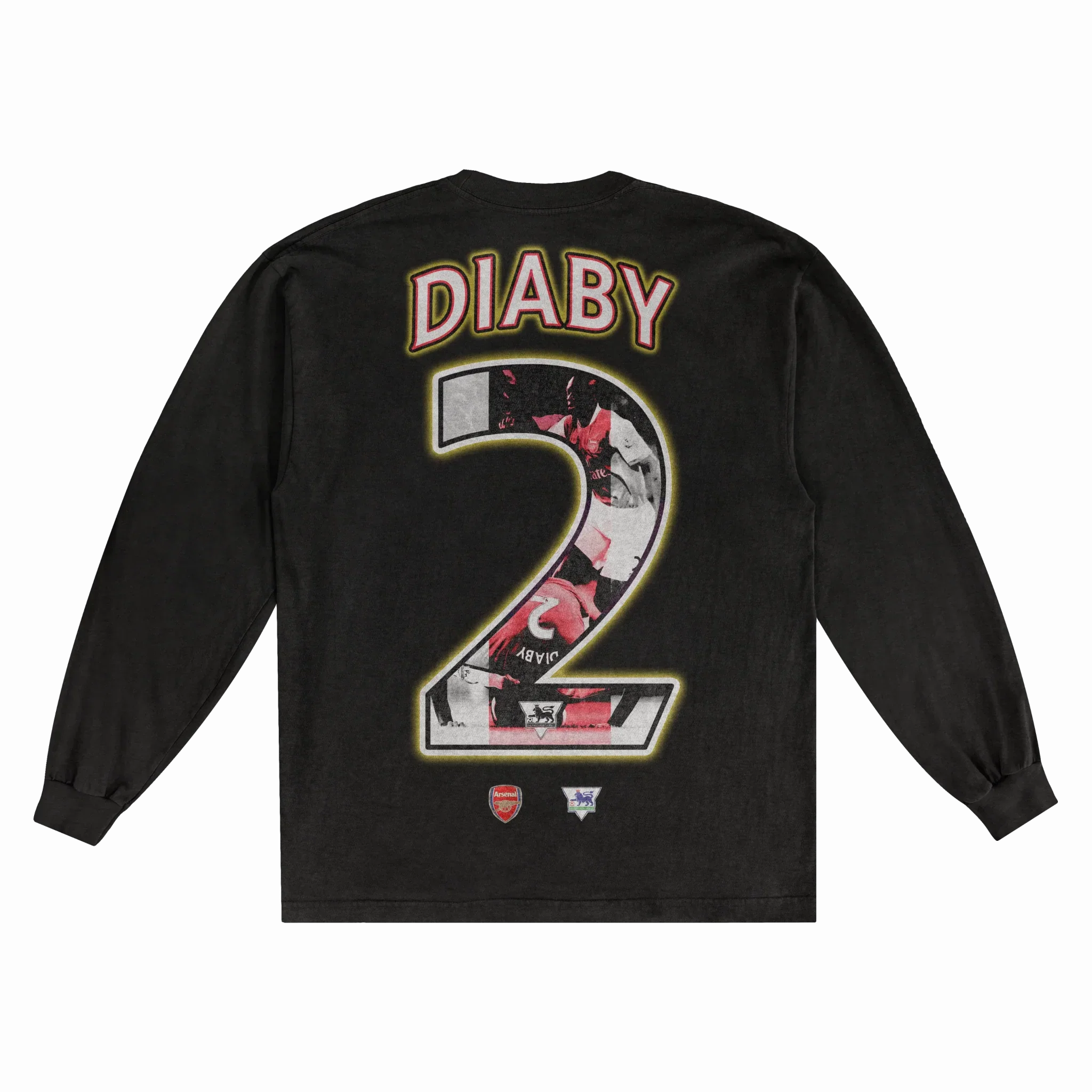 Abou Diaby Streets Won't Forget Long Sleeved Tee Hoodie, Sweatshirt | CiraTrend.com (Image 4)