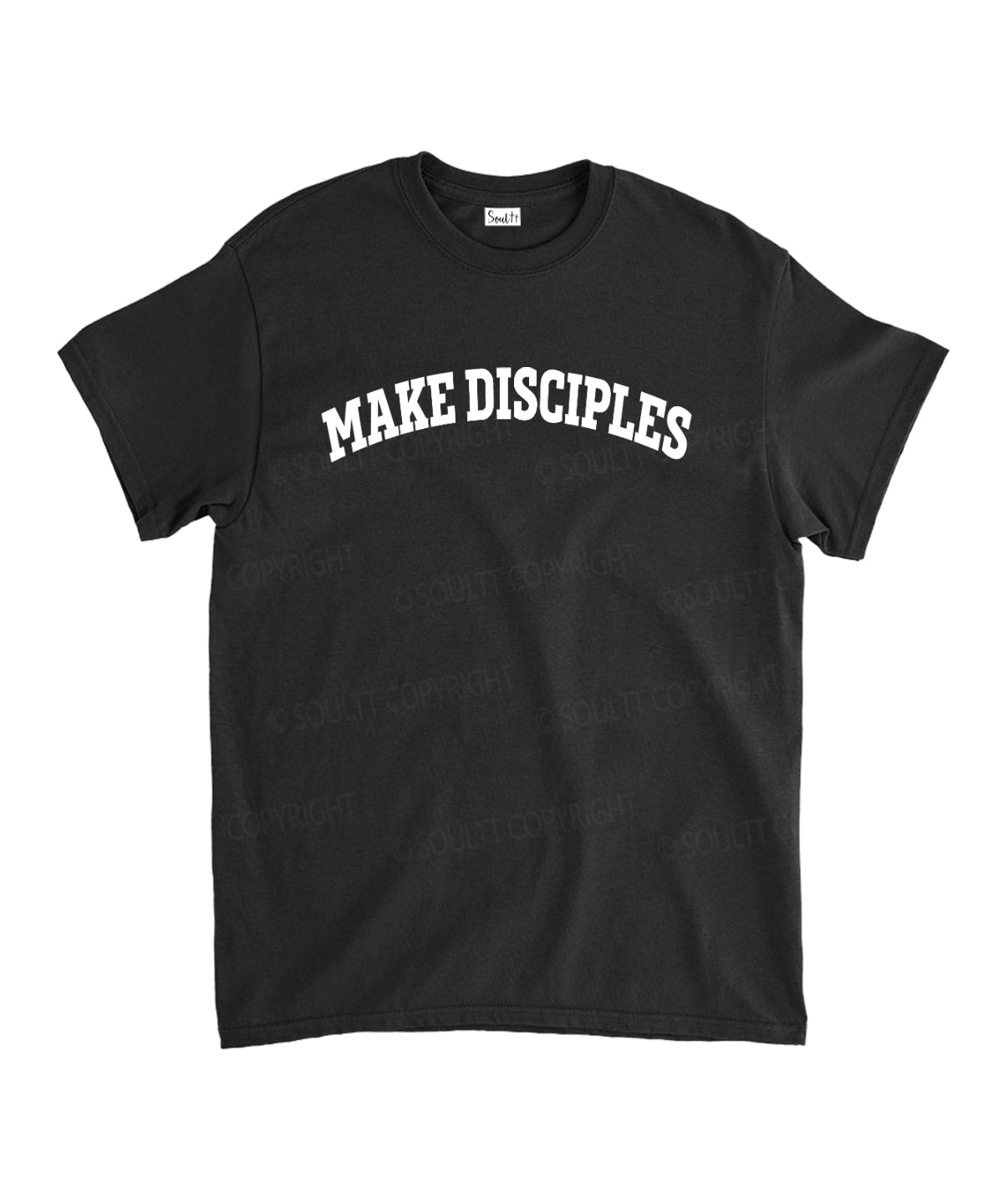 Make Disciples Double Sided Unisex Cotton Christian T-Shirt Hoodie, Sweatshirt | CiraTrend.com (Image 2)