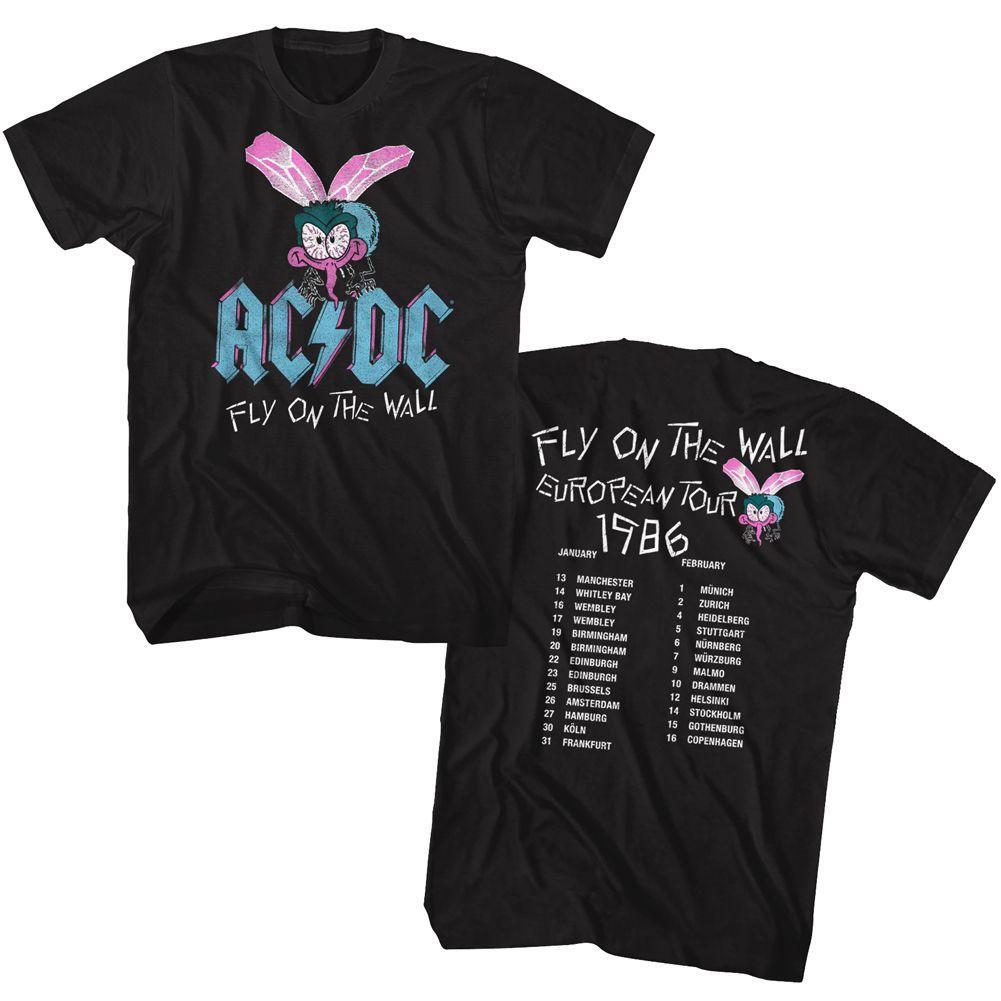 AC/DC - Fly Wall Euro Tour T-Shirt Hoodie, Sweatshirt | CiraTrend.com (Image 2)