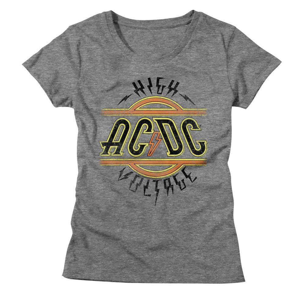 AC/DC - High Voltage Womens T-Shirt Hoodie, Sweatshirt | CiraTrend.com