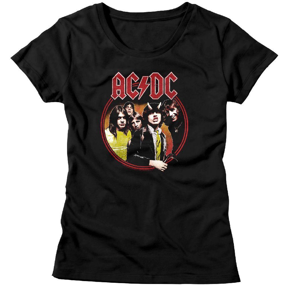 AC/DC - Highway To Hell Circle Womens T-Shirt Hoodie, Sweatshirt | CiraTrend.com