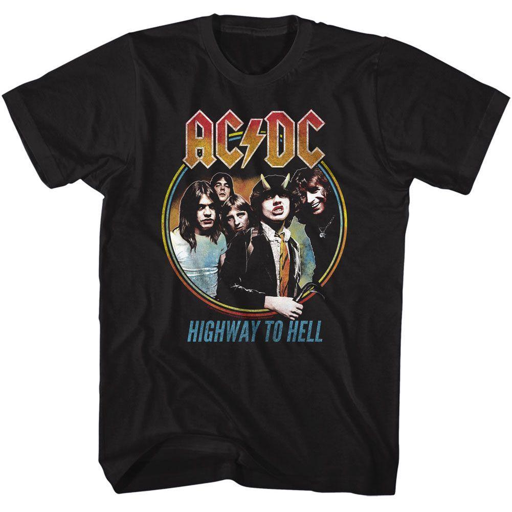 AC/DC - Highway To Hell Tricolor T-Shirt Hoodie, Sweatshirt | CiraTrend.com (Image 2)