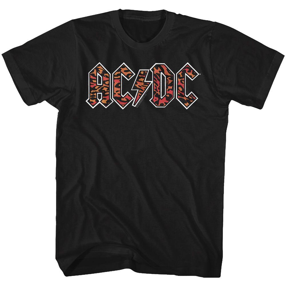 AC/DC - Leopard Print Logo T-Shirt Hoodie, Sweatshirt | CiraTrend.com (Image 2)