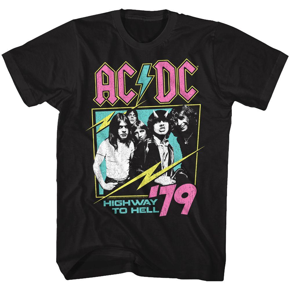 AC/DC - Neon Highway T-Shirt Hoodie, Sweatshirt | CiraTrend.com (Image 2)
