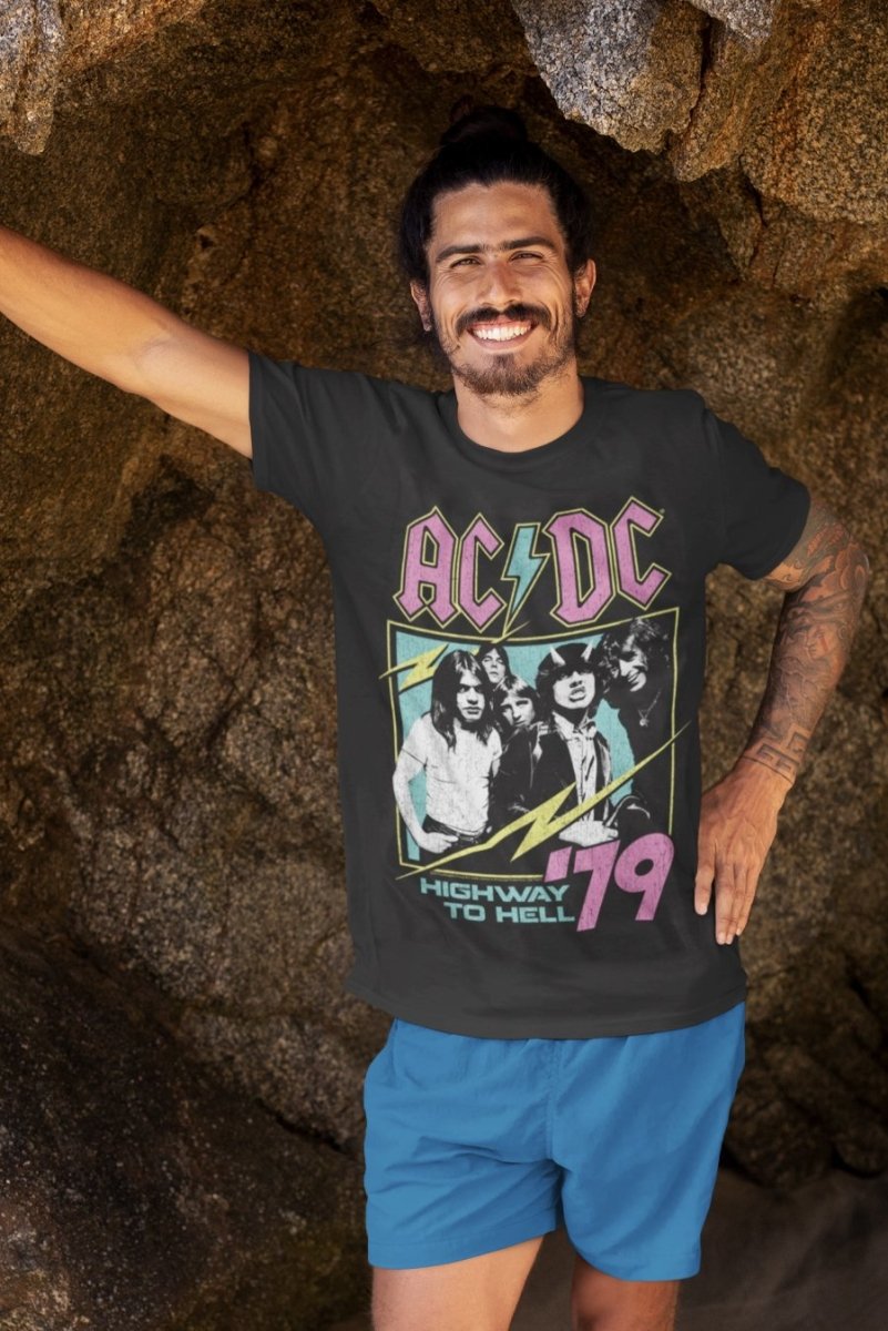 AC/DC - Neon Highway T-Shirt Hoodie, Sweatshirt | CiraTrend.com (Image 1)