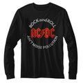 AC/DC - Noise Pollution Long Sleeve Boyfriend Tee Hoodie, Sweatshirt | CiraTrend.com