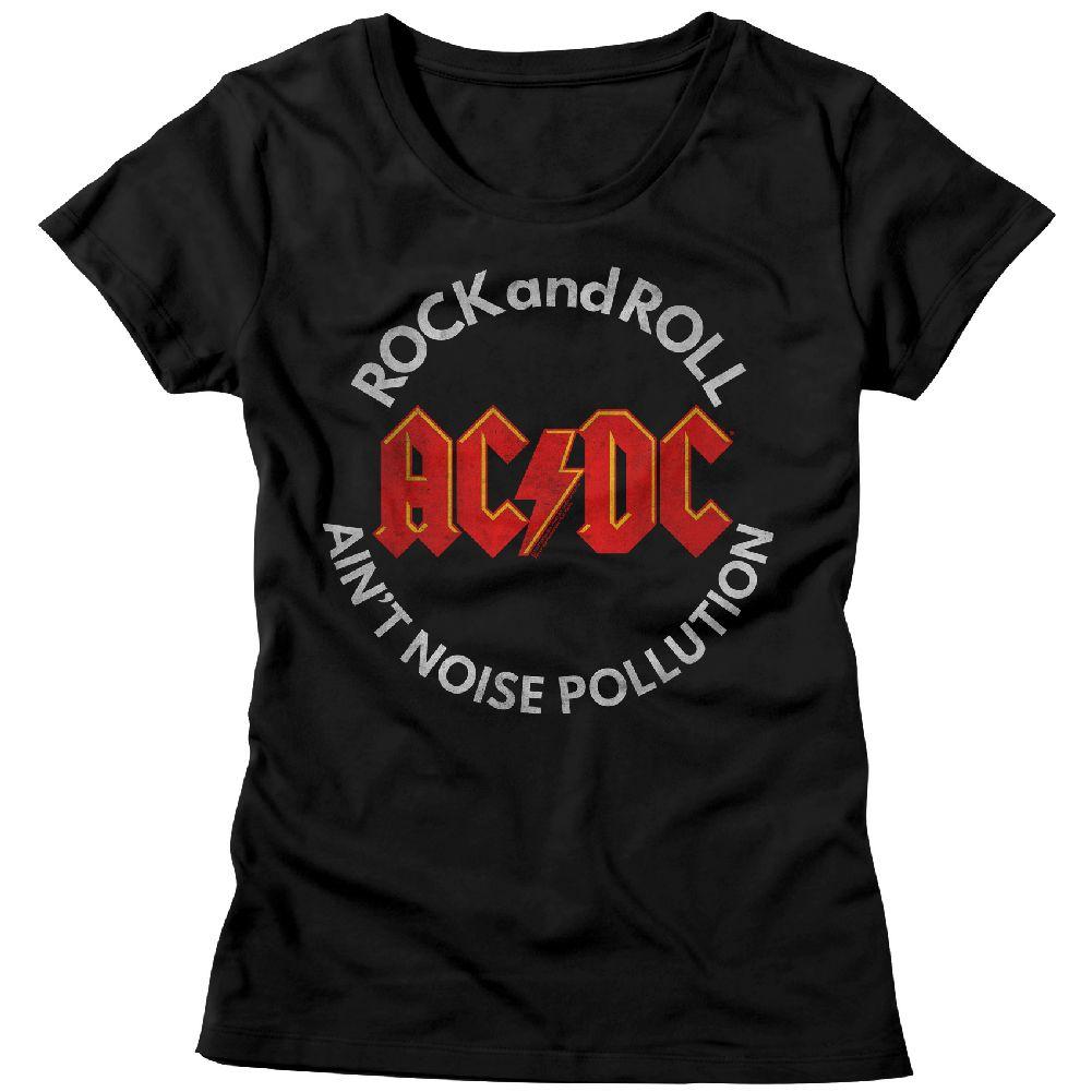 AC/DC - Noise Pollution Womens T-Shirt Hoodie, Sweatshirt | CiraTrend.com