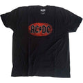 AC/DC Oval Logo Vintage T Shirt Black Hoodie, Sweatshirt | CiraTrend.com