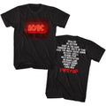 AC/DC - Pwrup Track List Boyfriend Tee Hoodie, Sweatshirt | CiraTrend.com
