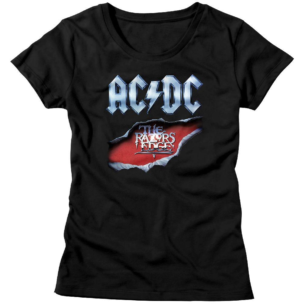 AC/DC - Razors Edge Womens T-Shirt Hoodie, Sweatshirt | CiraTrend.com