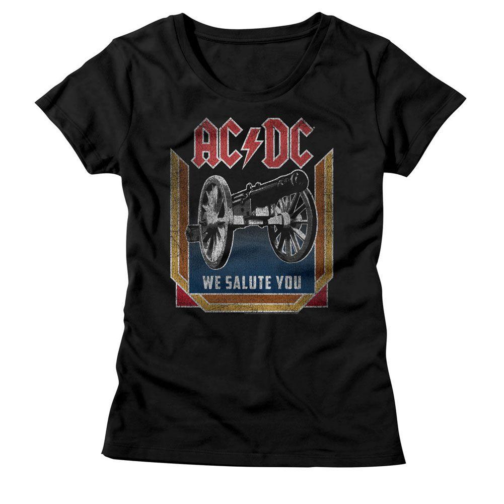 AC/DC - We Salute You Womens T-Shirt Hoodie, Sweatshirt | CiraTrend.com