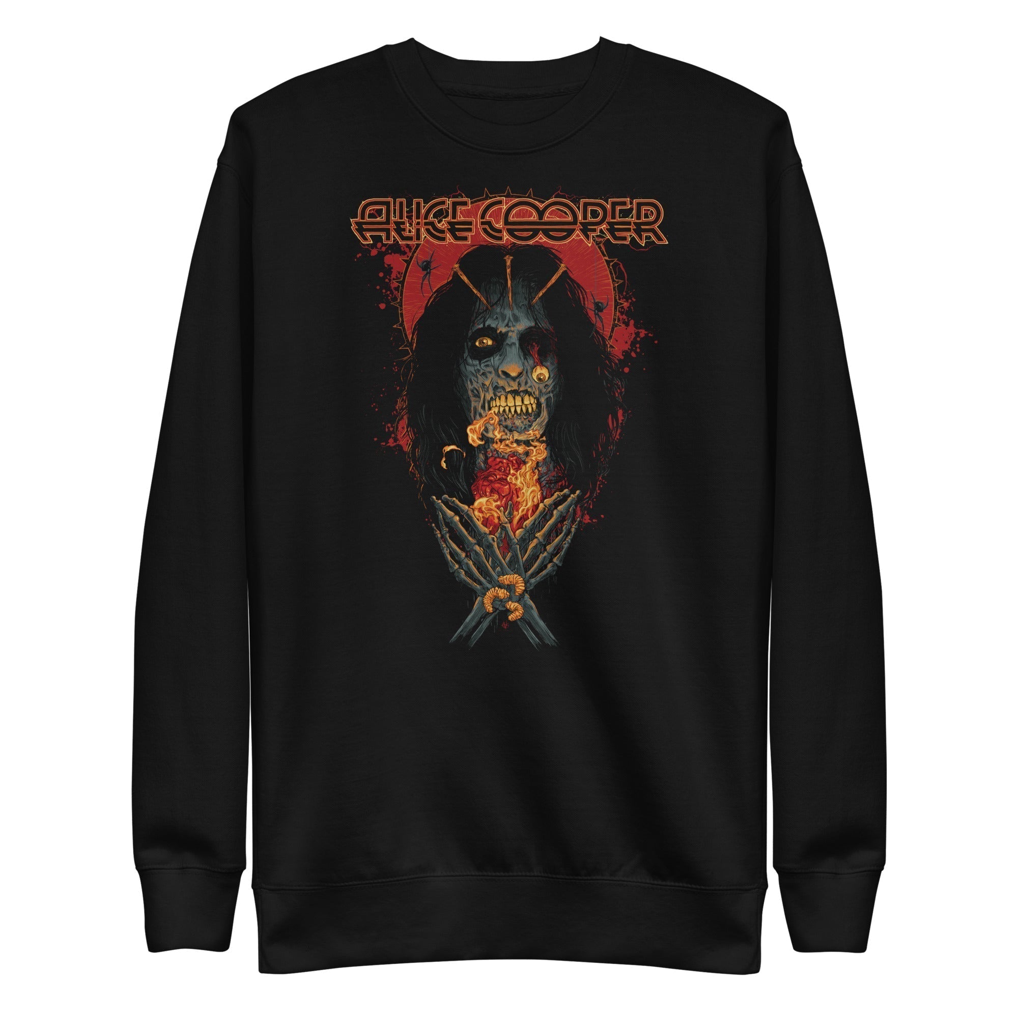Alice Cooper Skeleton Mens Sweatshirt Black T-Shirts, Hoodie | CiraTrend.com