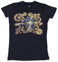 Doctor Who Girls Juniors T-Shirt - Artful Exploding Tardis Image Hoodie, Sweatshirt | CiraTrend.com