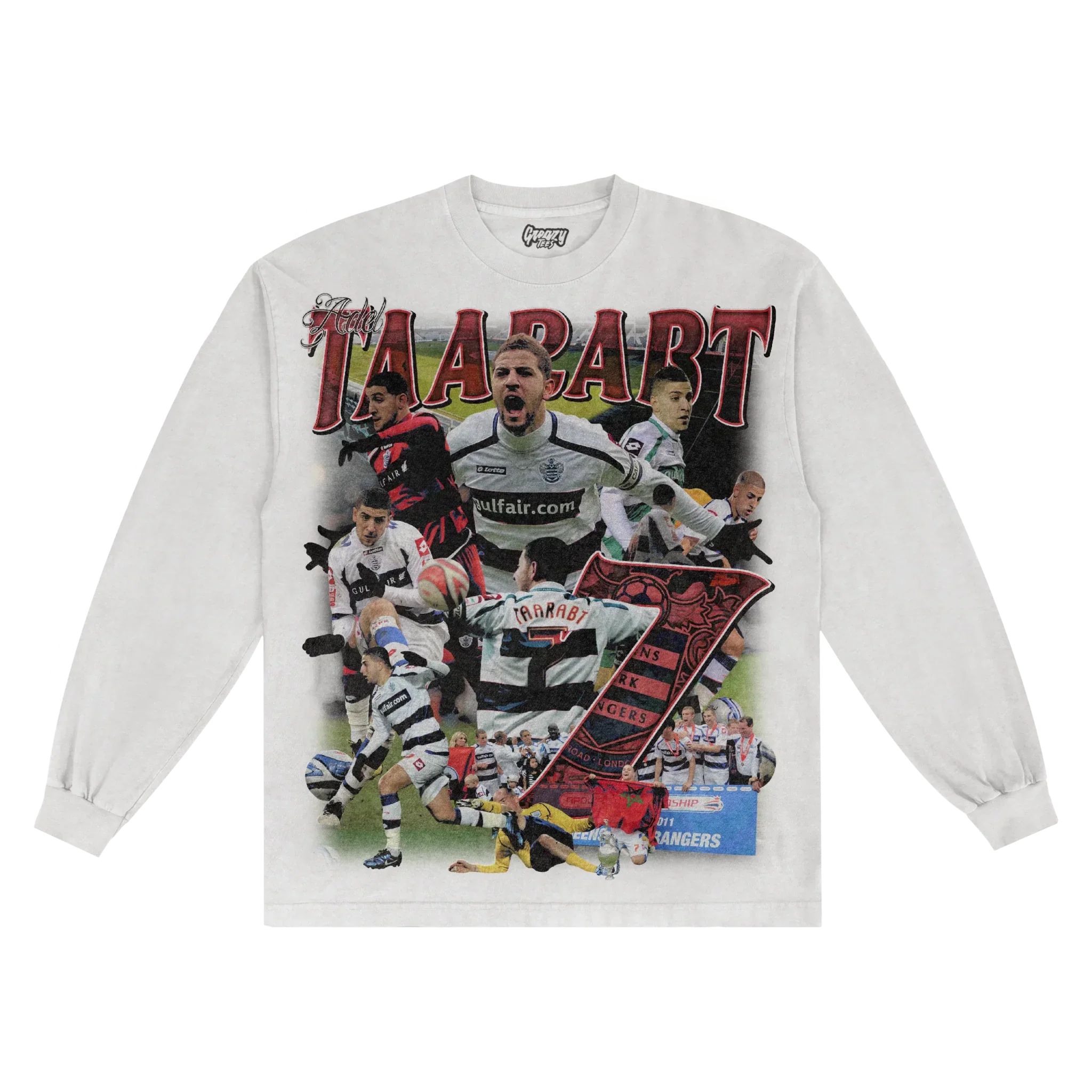 Adel Taarabt Classic Long Sleeved Tee Hoodie, Sweatshirt | CiraTrend.com (Image 1)