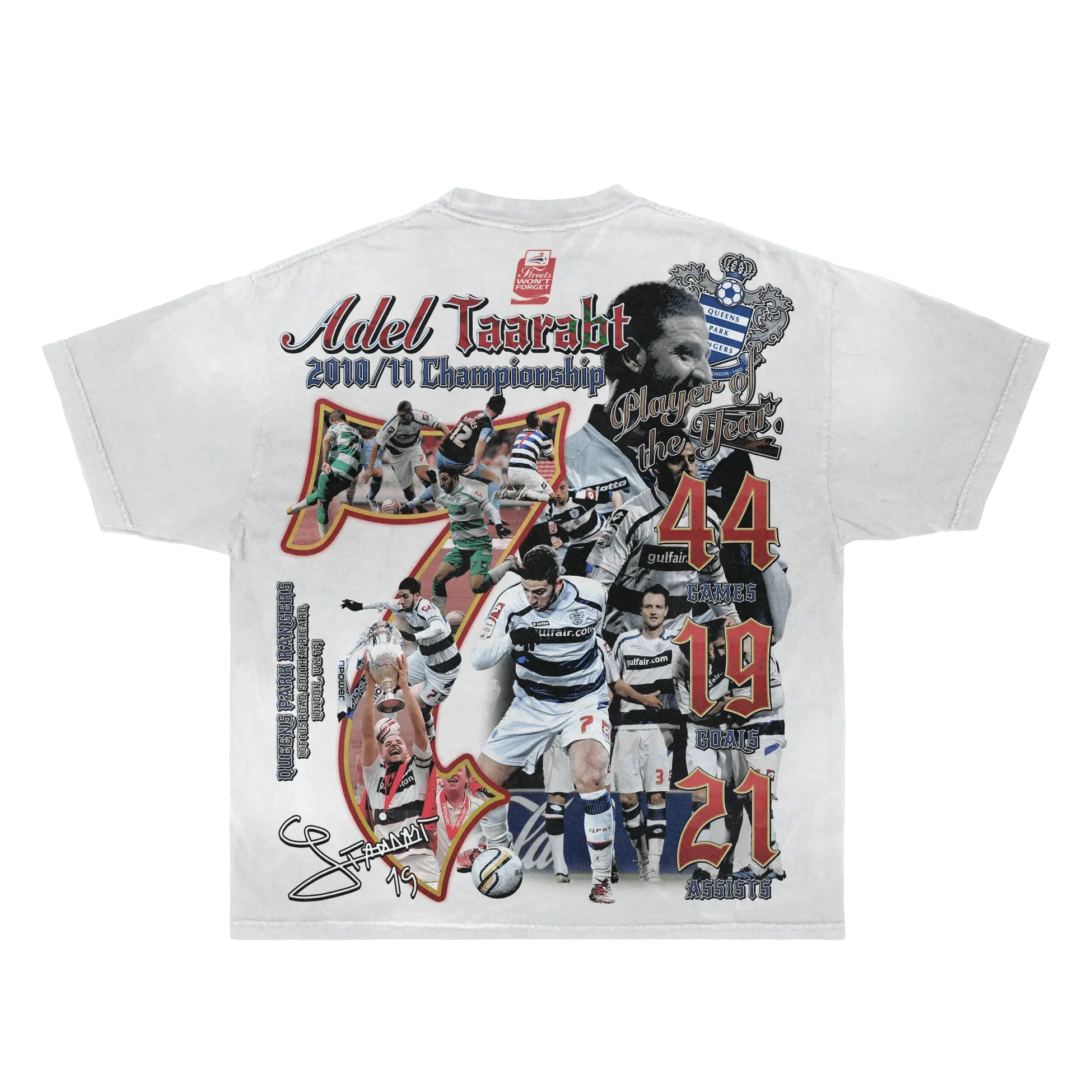 Adel Taarabt Tee Hoodie, Sweatshirt | CiraTrend.com (Image 2)