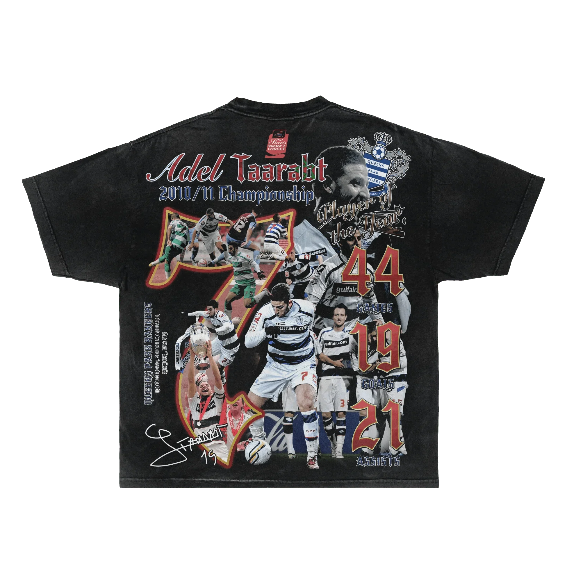 Adel Taarabt Tee Hoodie, Sweatshirt | CiraTrend.com (Image 4)