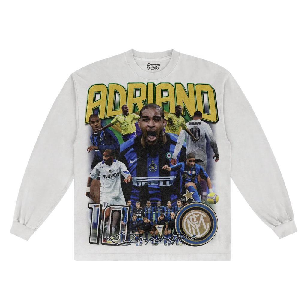 Adriano Inter Milan Classic Long Sleeved Tee Hoodie, Sweatshirt | CiraTrend.com (Image 1)