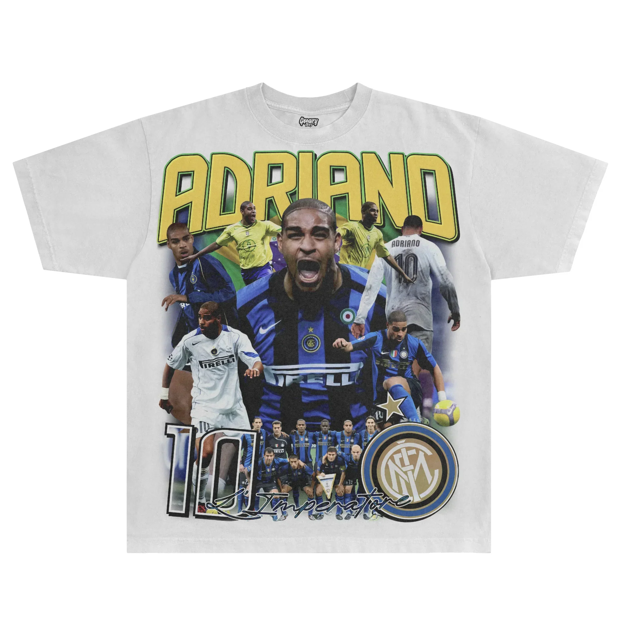 Adriano Inter Milan Classic Tee Hoodie, Sweatshirt | CiraTrend.com (Image 1)