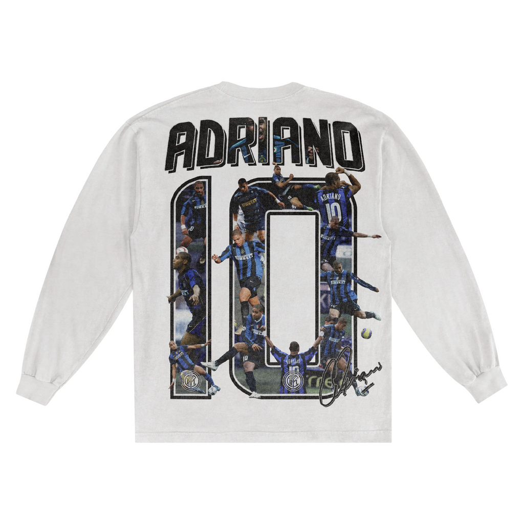Adriano Inter Milan Classic Long Sleeved Tee Hoodie, Sweatshirt | CiraTrend.com (Image 2)