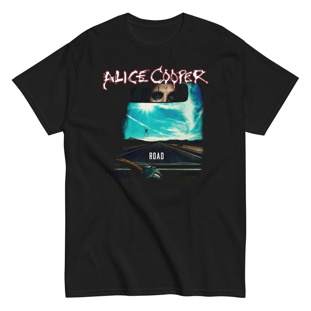 Alice Cooper On The Road Mens T-Shirt Black Hoodie, Sweatshirt | CiraTrend.com (Image 1)