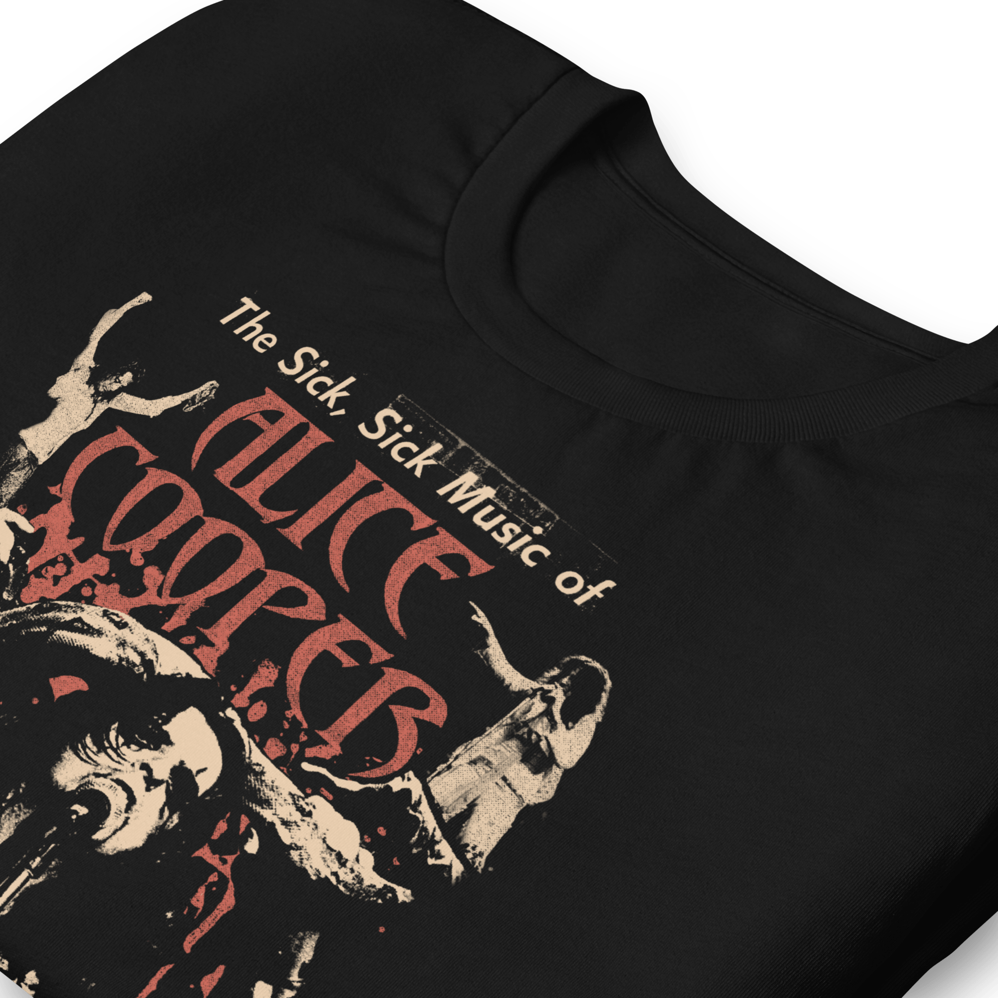 Alice Cooper - Sick Sick Jumbo Print T-Shirt Hoodie, Sweatshirt | CiraTrend.com (Image 3)
