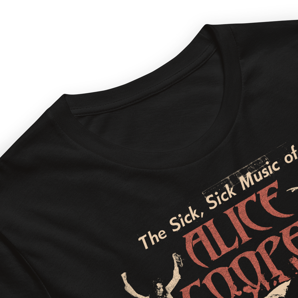 Alice Cooper - Sick Sick Jumbo Print T-Shirt Hoodie, Sweatshirt | CiraTrend.com (Image 4)