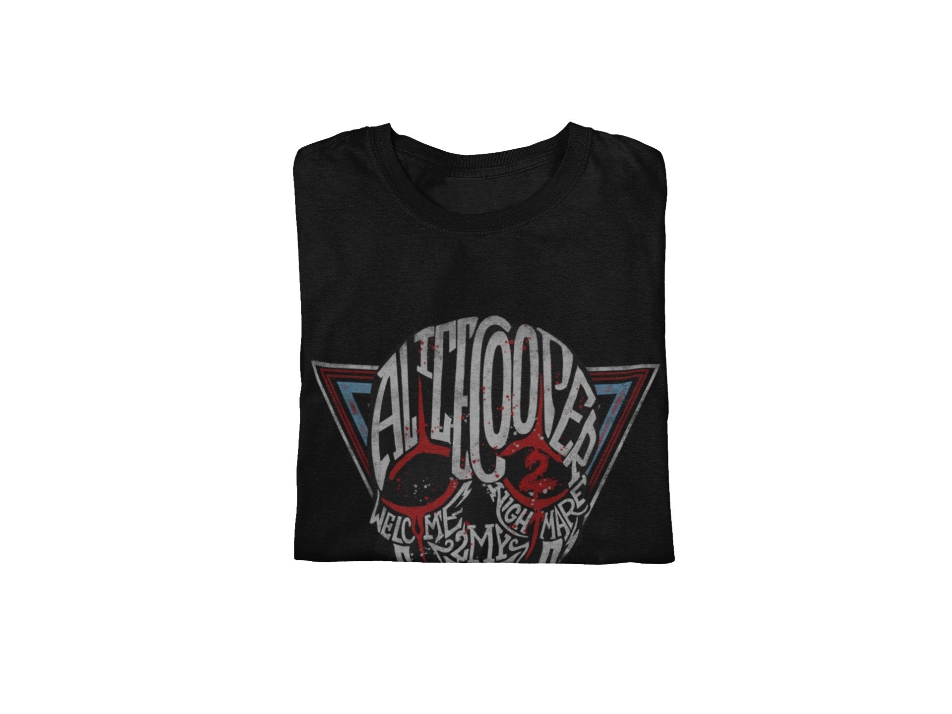 Alice Cooper Welcome 2 My Jumbo Print Mens T Shirt Black Hoodie, Sweatshirt | CiraTrend.com (Image 2)