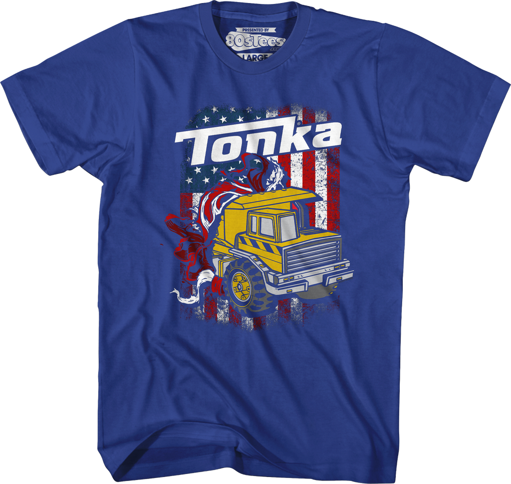 American Flag Tonka T-Shirt Hoodie, Sweatshirt | CiraTrend.com (Image 3)