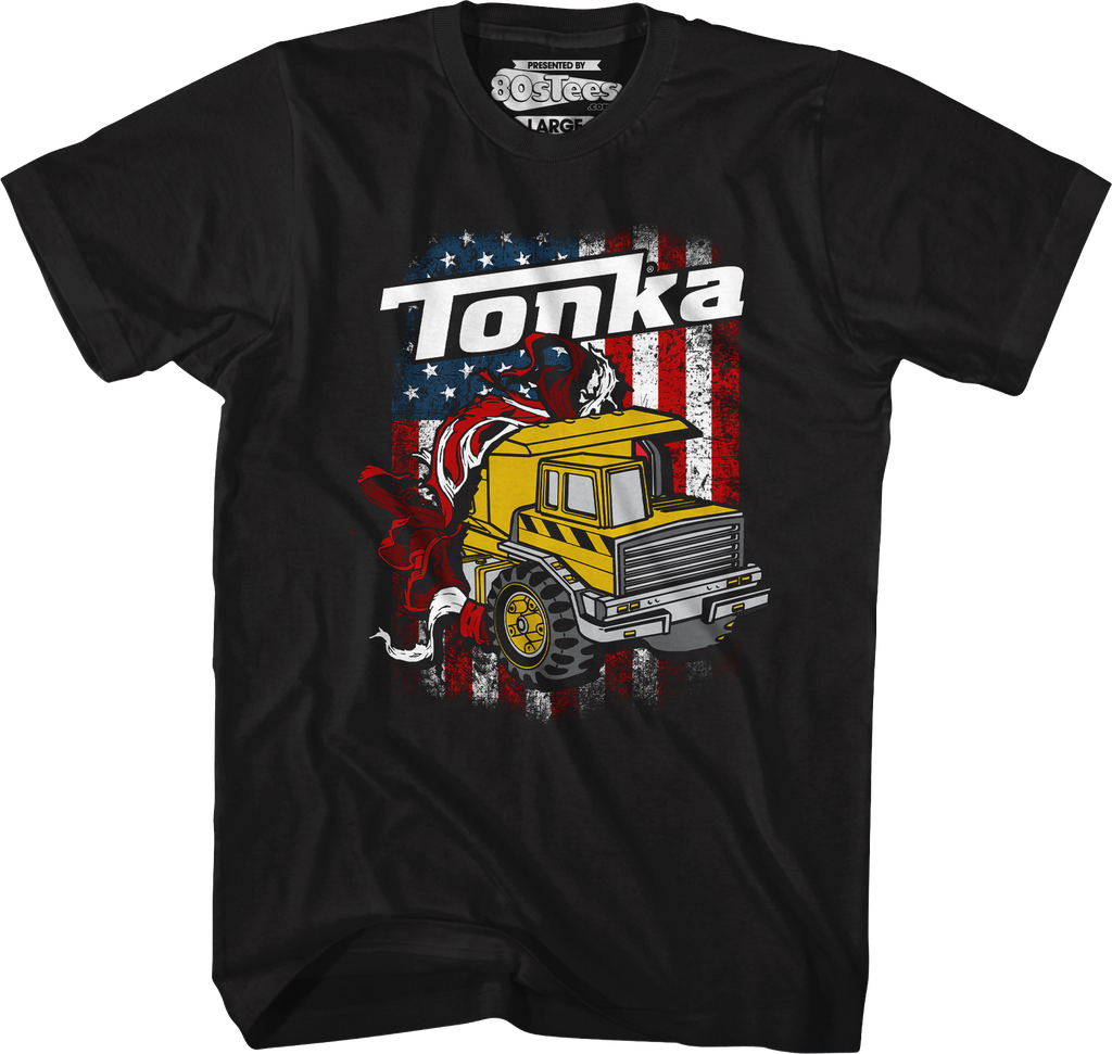 American Flag Tonka T-Shirt Hoodie, Sweatshirt | CiraTrend.com (Image 1)