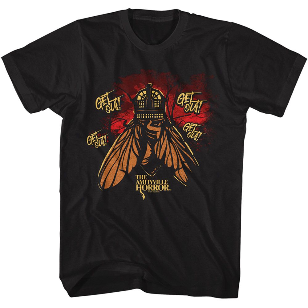 Amityville Horror - Amityville Horror Get Out T-Shirt Hoodie, Sweatshirt | CiraTrend.com (Image 2)