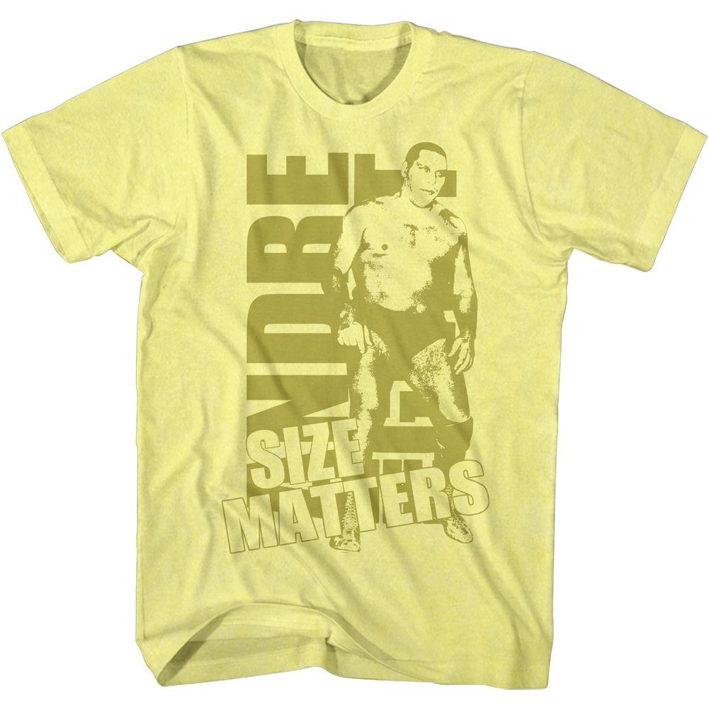 Andre The Giant - Size Gold T-Shirt Hoodie, Sweatshirt | CiraTrend.com