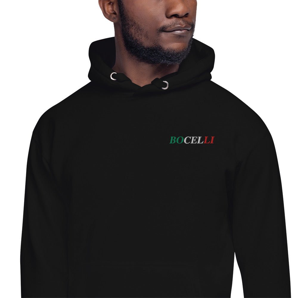 Andrea Bocelli Embroidered Hoodie T-Shirts, Sweatshirt | CiraTrend.com (Image 1)