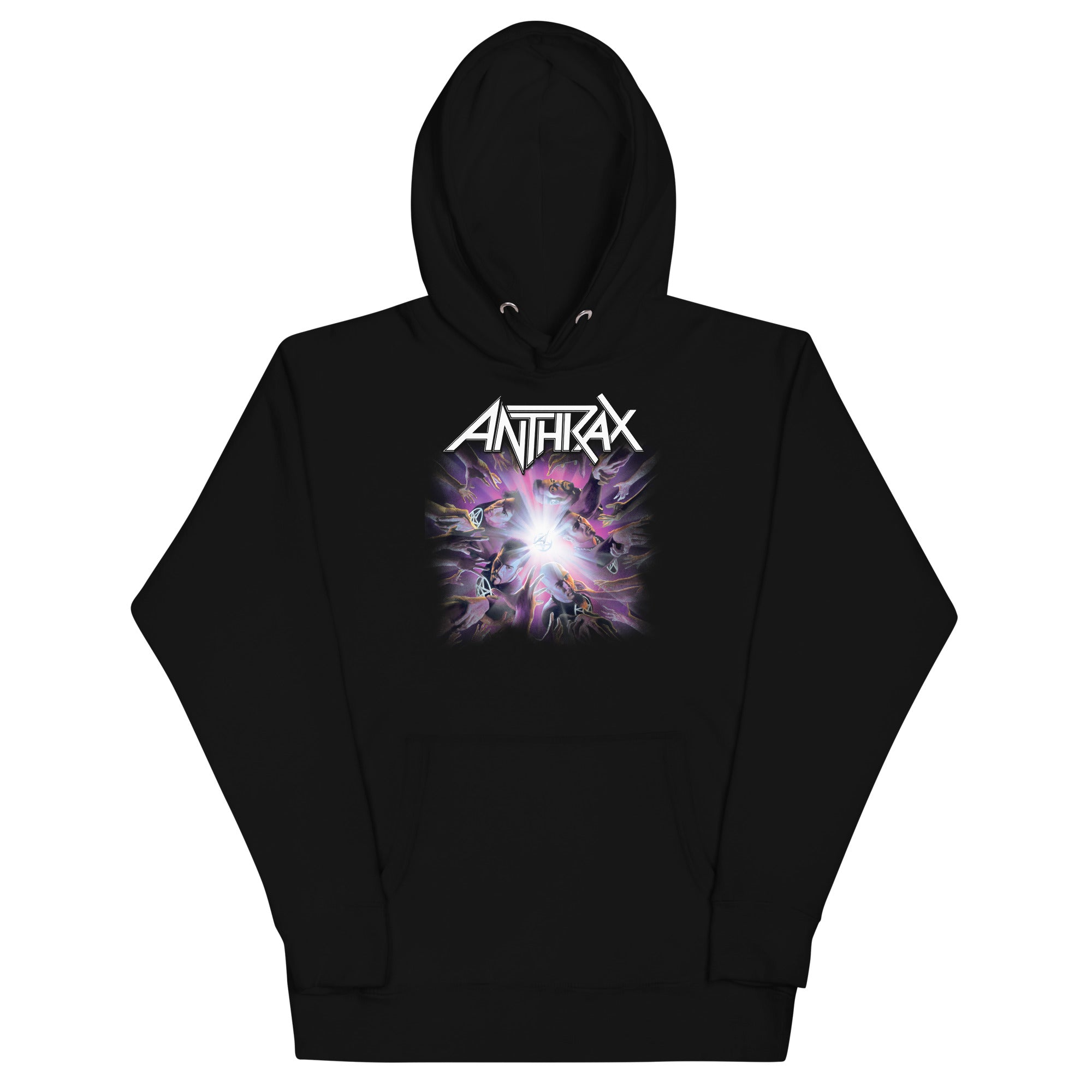 Anthrax Galaxies Mens Hoodie Black T-Shirts, Sweatshirt | CiraTrend.com