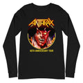 Anthrax Half Devil Mens Long Sleeve T Shirt Black Hoodie, Sweatshirt | CiraTrend.com
