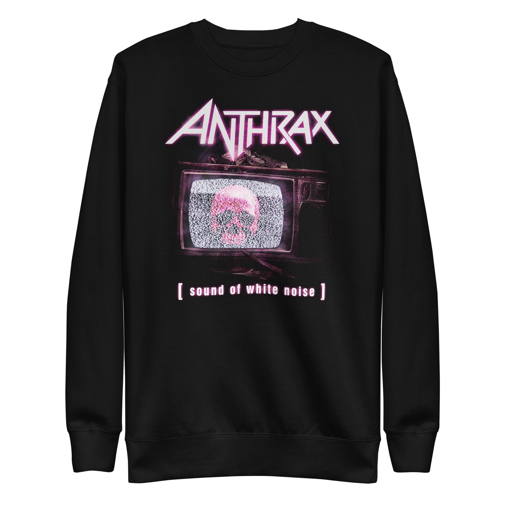 Anthrax Skull TV Mens Sweatshirt Black T-Shirts, Hoodie | CiraTrend.com