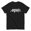Anthrax Classic White Logo Mens T Shirt Black Hoodie, Sweatshirt | CiraTrend.com (Image 1)