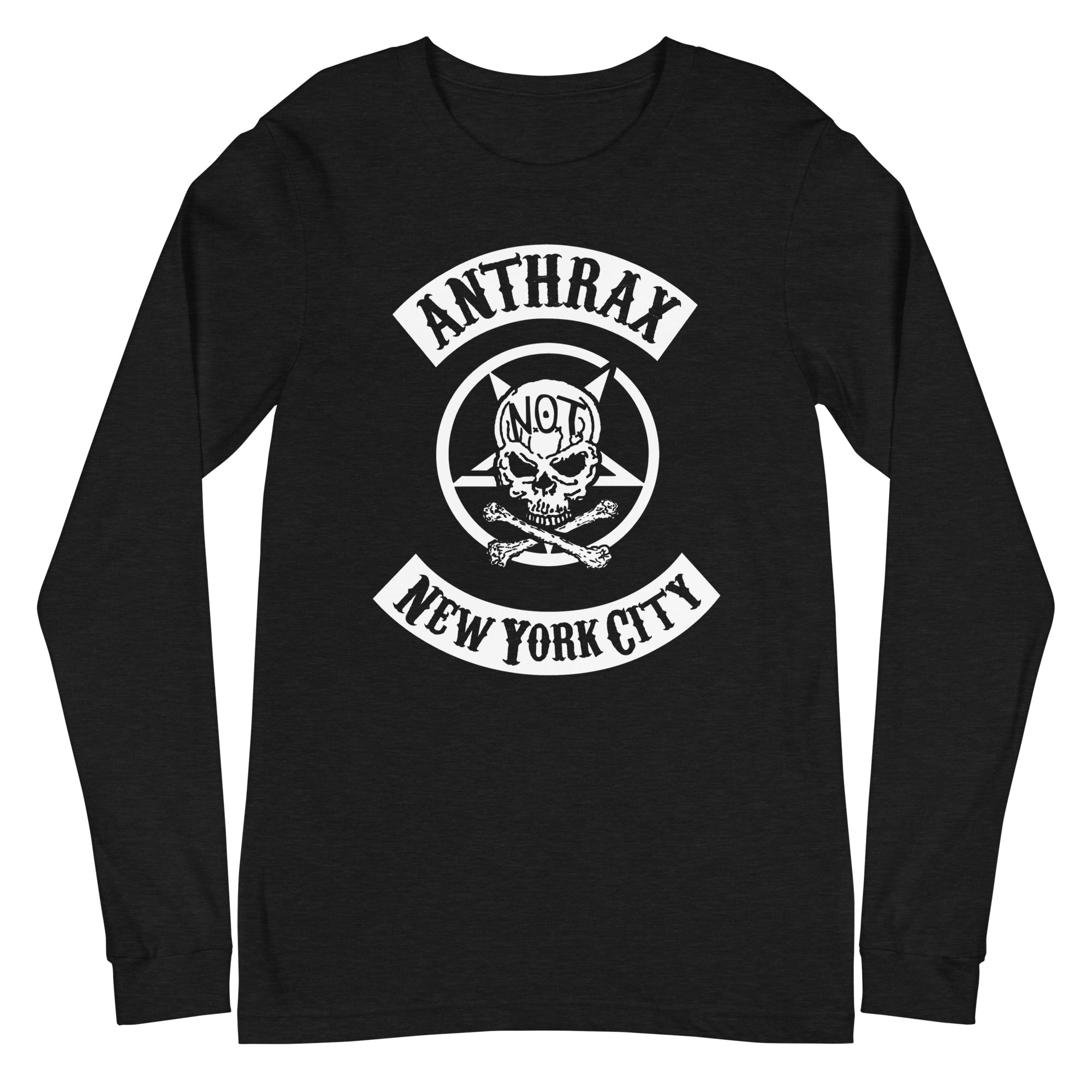 Anthrax New York City Mens Long Sleeve T Shirt Black Hoodie, Sweatshirt | CiraTrend.com