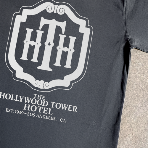 'TOWER OF TERROR' HOLLYWOOD HOTEL HEAVYWEIGHT BLACK T-SHIRT Hoodie, Sweatshirt | CiraTrend.com (Image 2)