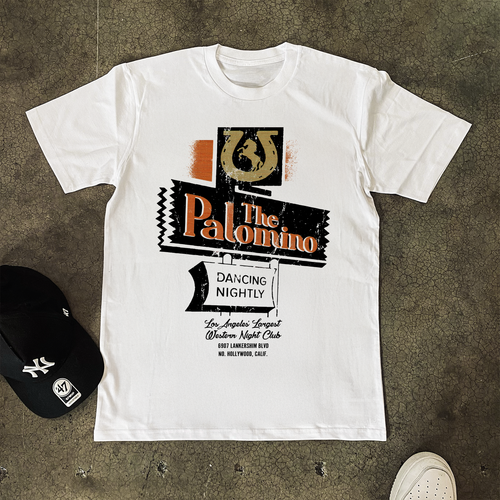 'THE PALOMINO' HEAVY WHITE T-SHIRT Hoodie, Sweatshirt | CiraTrend.com (Image 1)