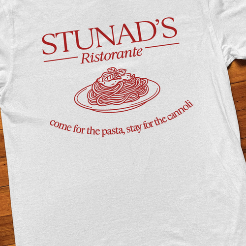 'STUNAD'S RISTORANTE' WHITE T-SHIRT Hoodie, Sweatshirt | CiraTrend.com (Image 2)