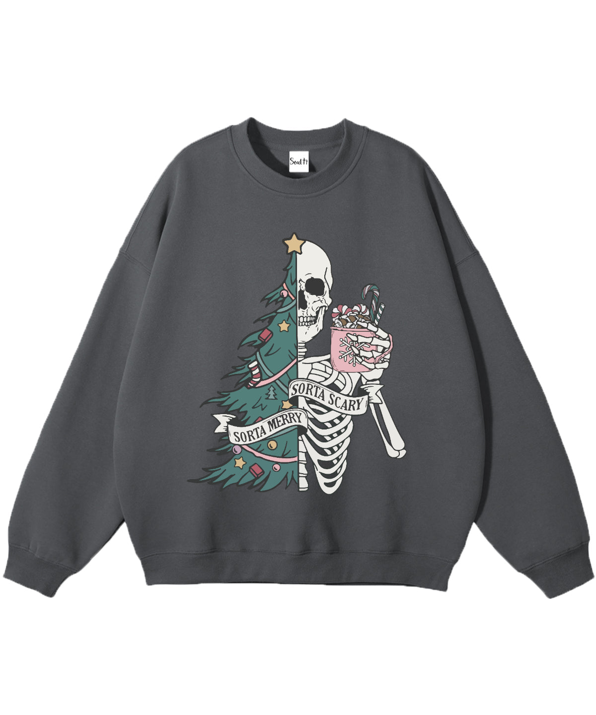 Sorta Merry Sorta Scary Cotton Christian Sweatshirt T-Shirts, Hoodie | CiraTrend.com (Image 4)