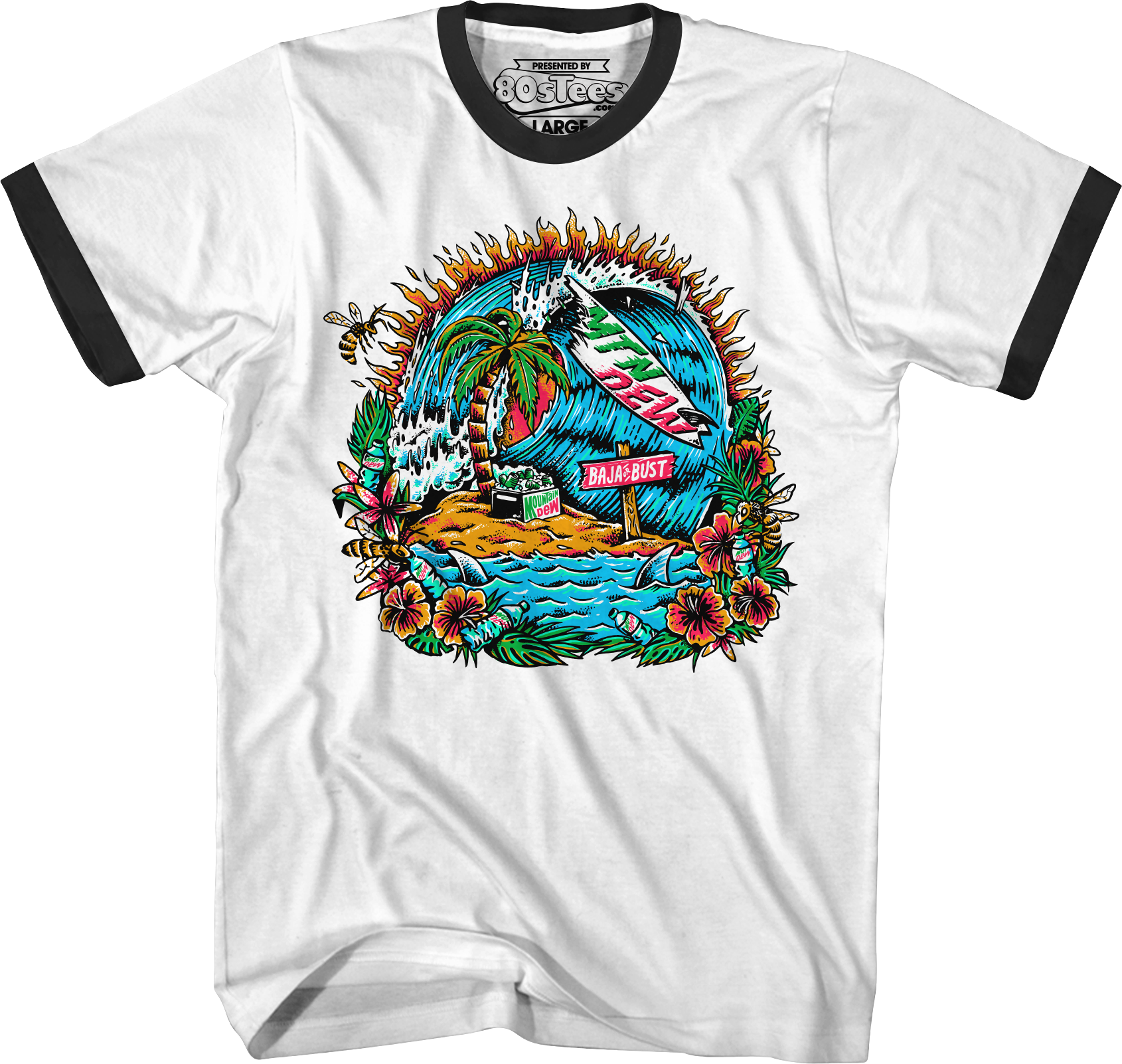 Exclusive Baja Or Bust Mountain Dew T-Shirt Hoodie, Sweatshirt | CiraTrend.com (Image 3)