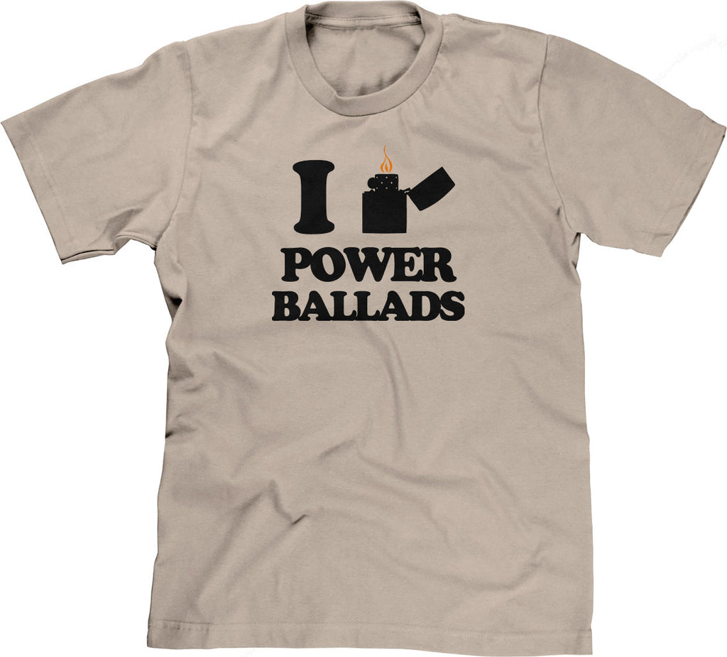 I Light Power Ballads T-Shirt Hoodie, Sweatshirt | CiraTrend.com (Image 1)