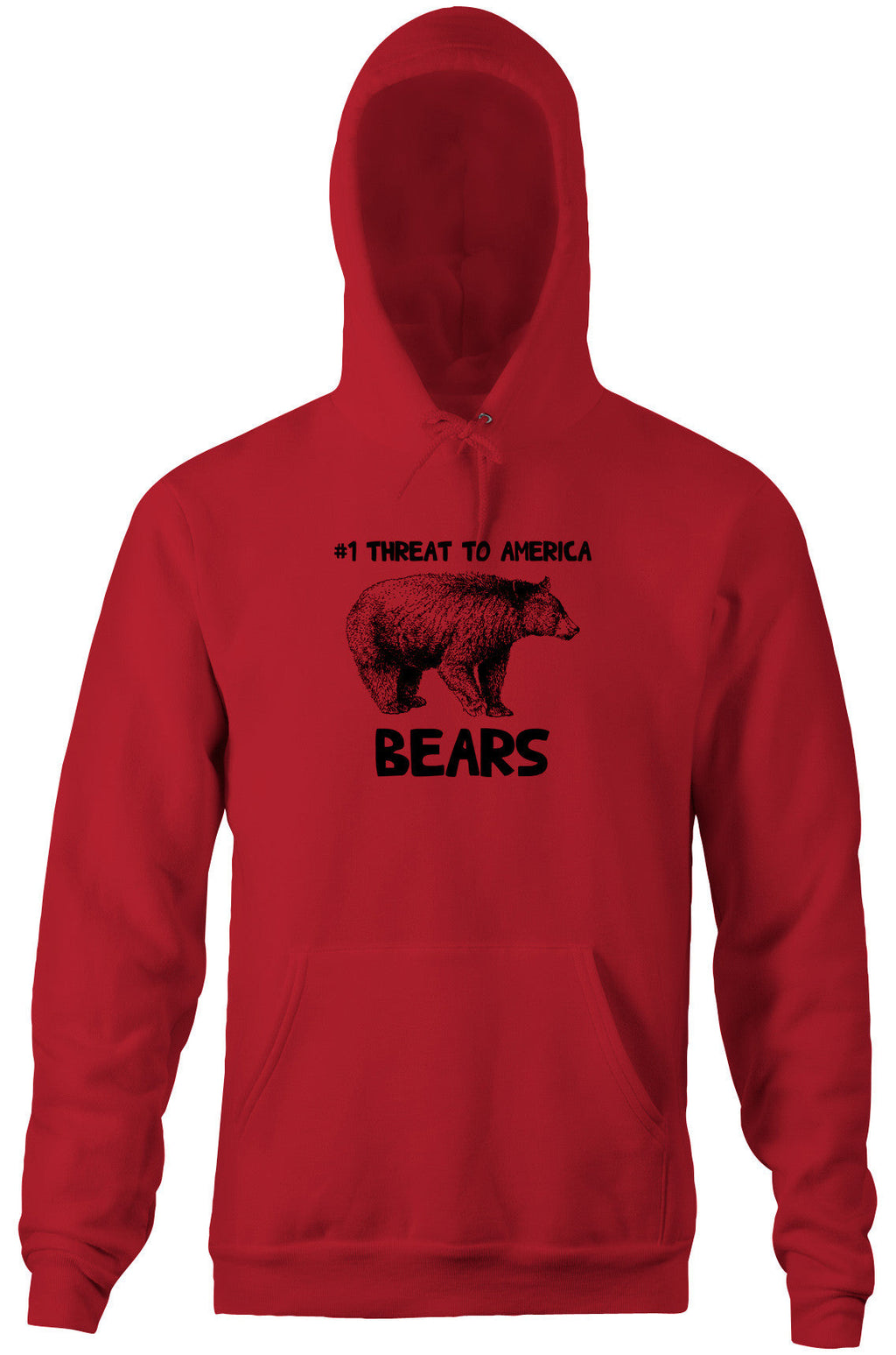 #1 Threat To America (Bears) Hoodie T-Shirts, Sweatshirt | CiraTrend.com (Image 4)