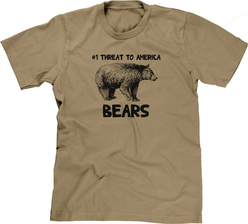#1 Threat To America (Bears) T-Shirt Hoodie, Sweatshirt | CiraTrend.com (Image 1)