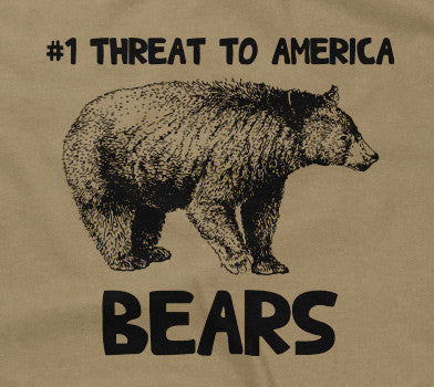 #1 Threat To America (Bears) T-Shirt Hoodie, Sweatshirt | CiraTrend.com (Image 2)